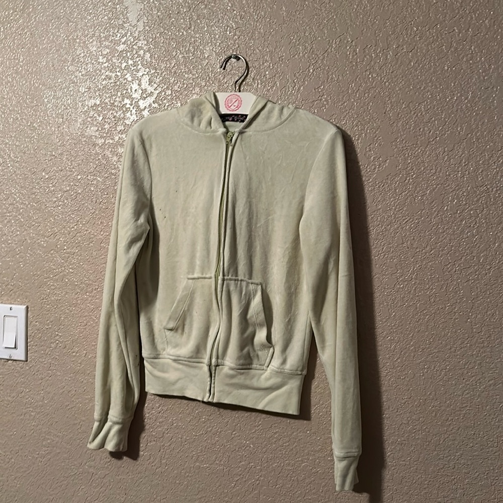 Neon velour jacket  small